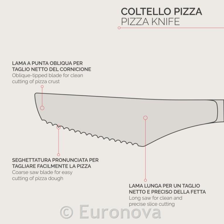 Stresa nož za pizzu / 2mm / 21cm