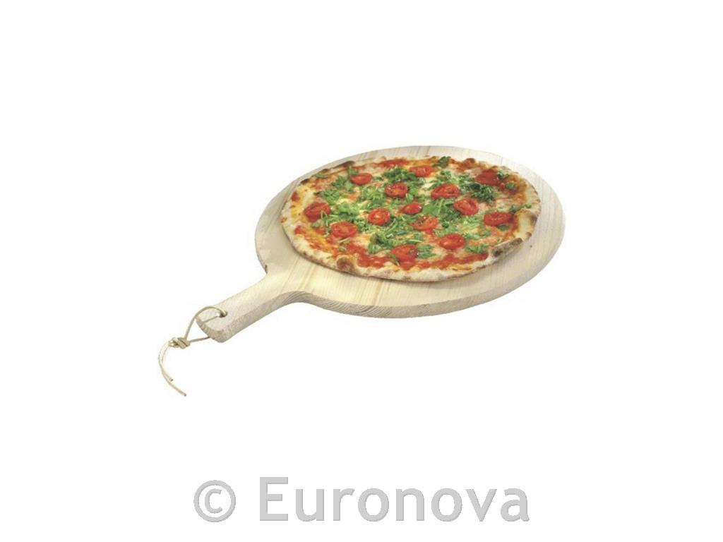 Drveni poslužavnik za pizzu / 38cm