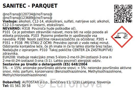 Parquet /5L/ čistilo S prirodnim voskom