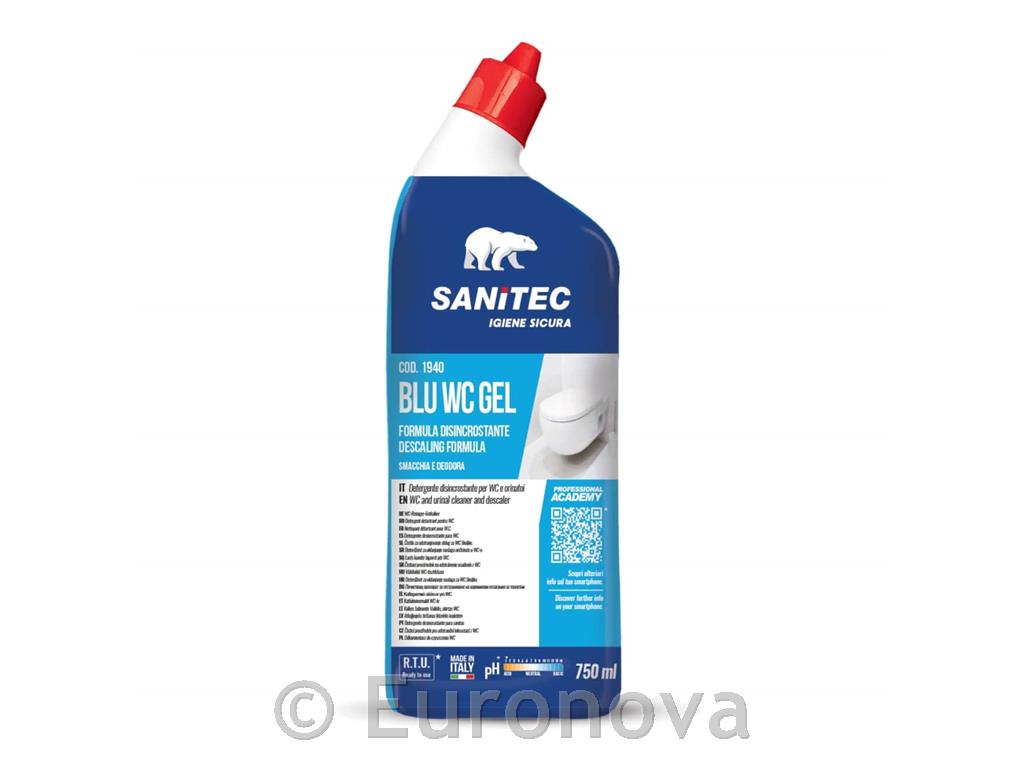 Blu wc gel /750ml/ za wc školjke,pisoare