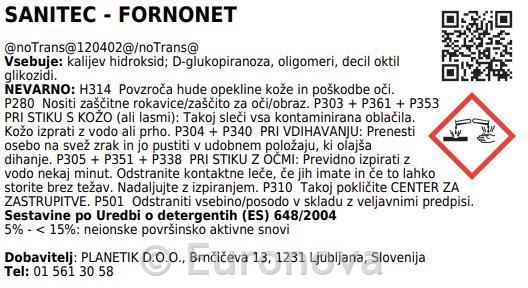 Fornonet /5L/ čistilo za pećnice,roštil