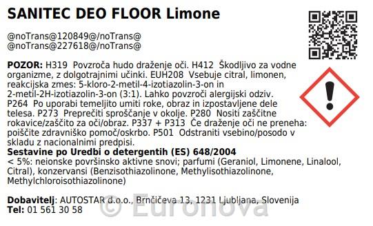 Deo floor /5L/ limun za tvrde površine