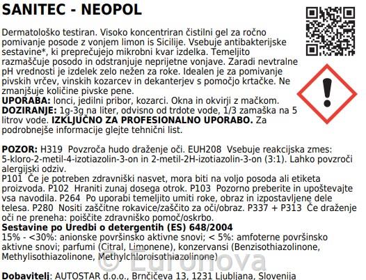 Neopol/1L/deteržent za ručno pranje suđa