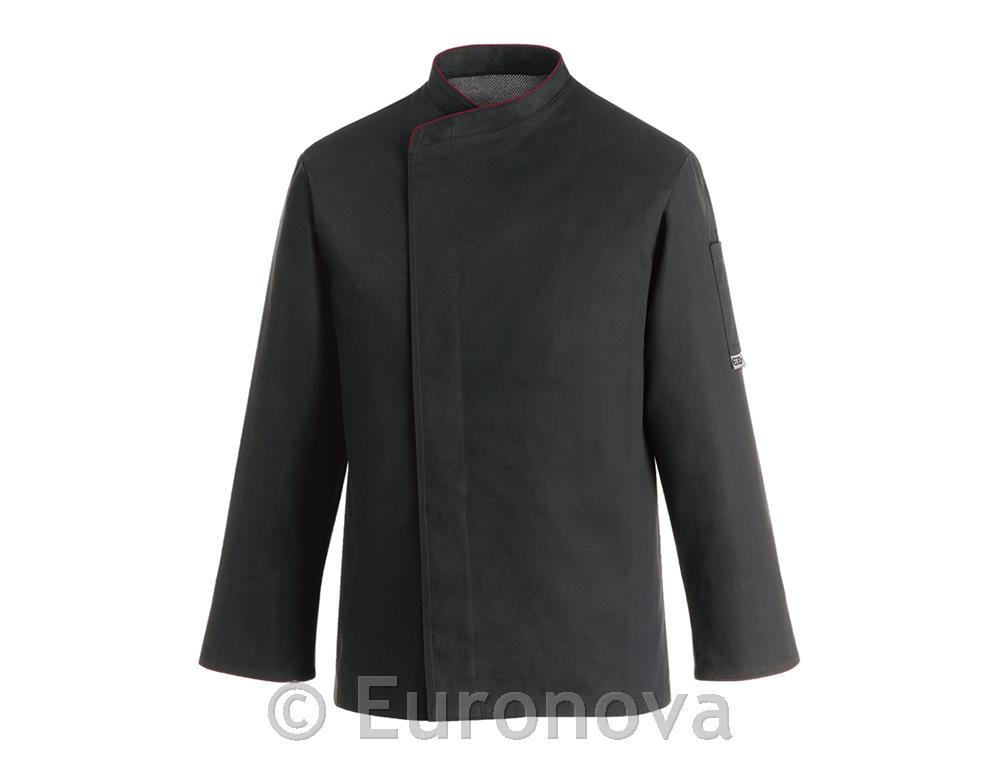 Kuharska jakna / Comfort / crna / L