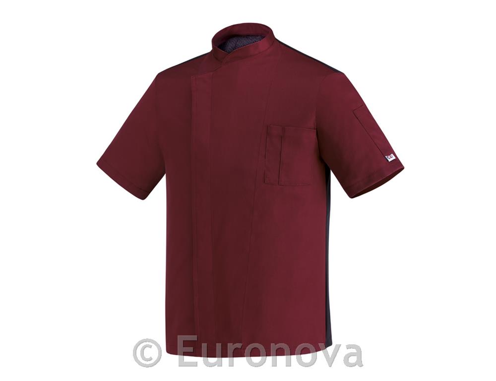 Kuharska jakna / Ottavio Short /bordo/XL