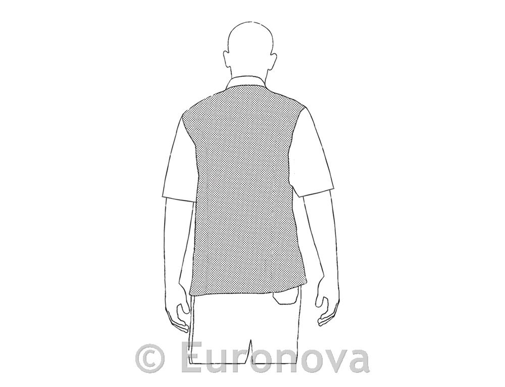 Kuharska jakna / Ottavio Short /bordo/XL