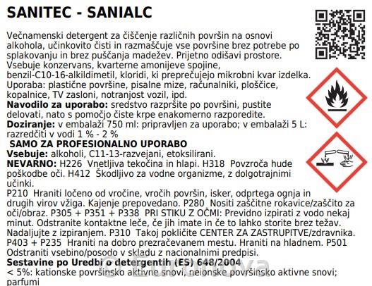 Sanialc Ultra / 750ml / višenamjensko sr