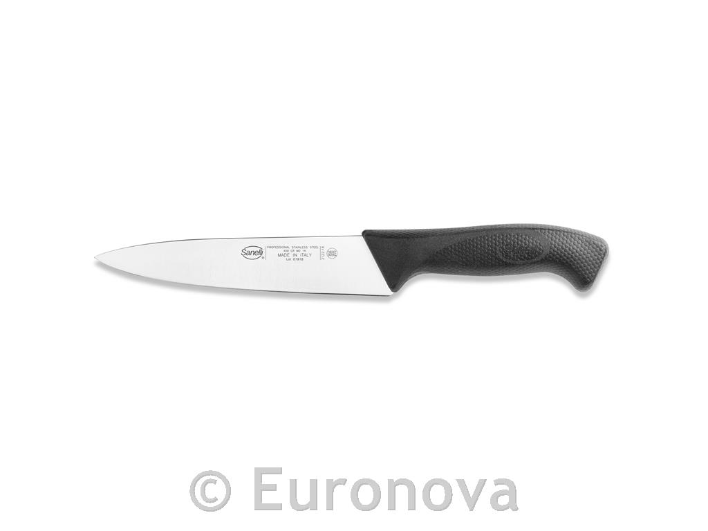 Kuhinjski nož / 18cm / crni / Skin