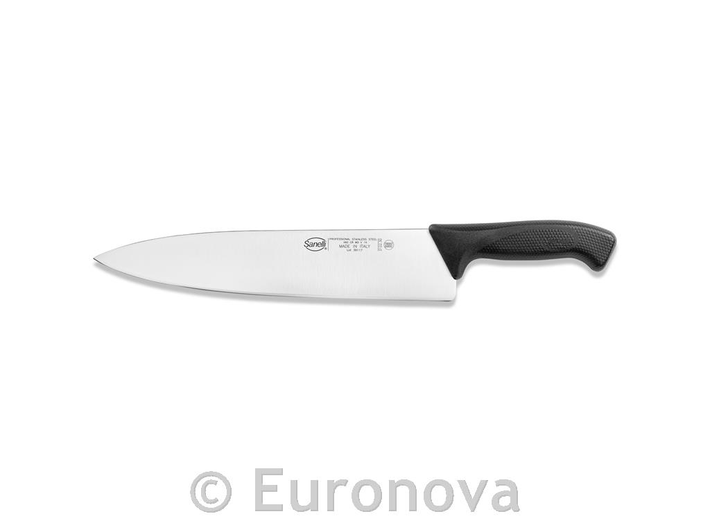 Kuhinjski nož / 30cm / crni / Skin