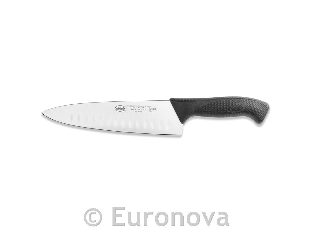 Kuhinjski nož / 21cm / rebrasti / Skin