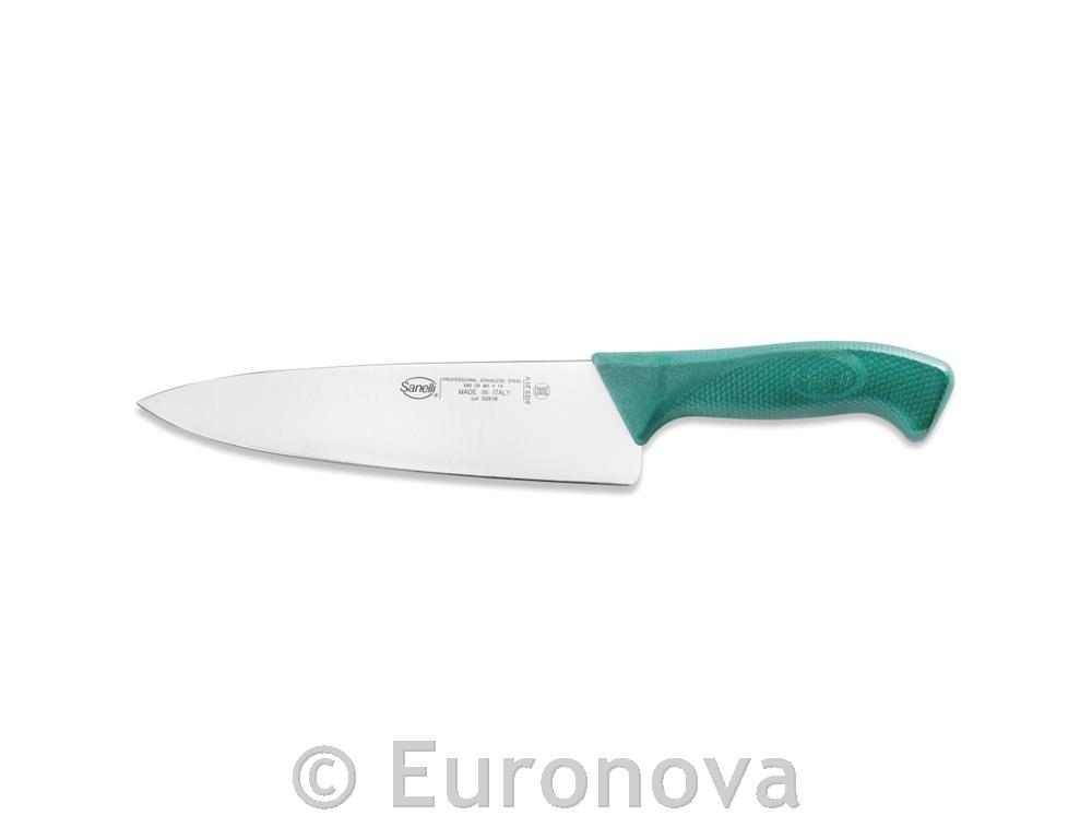 Kuhinjski nož / 21cm / zelen / Skin