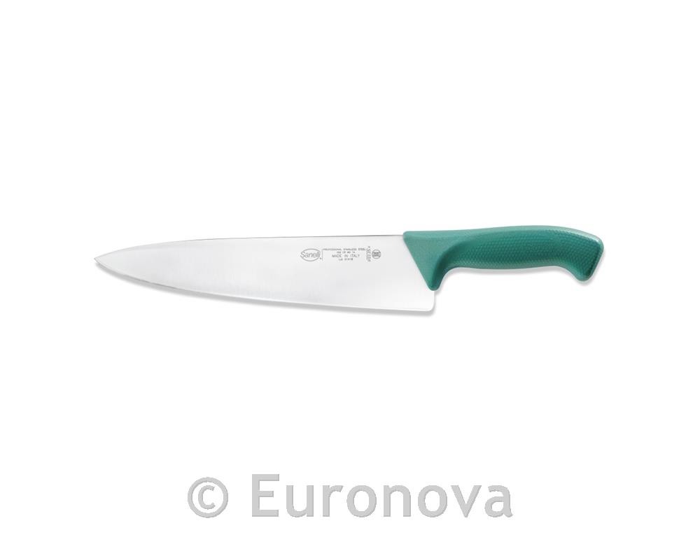Kuhinjski nož / 25cm / zelen / Skin