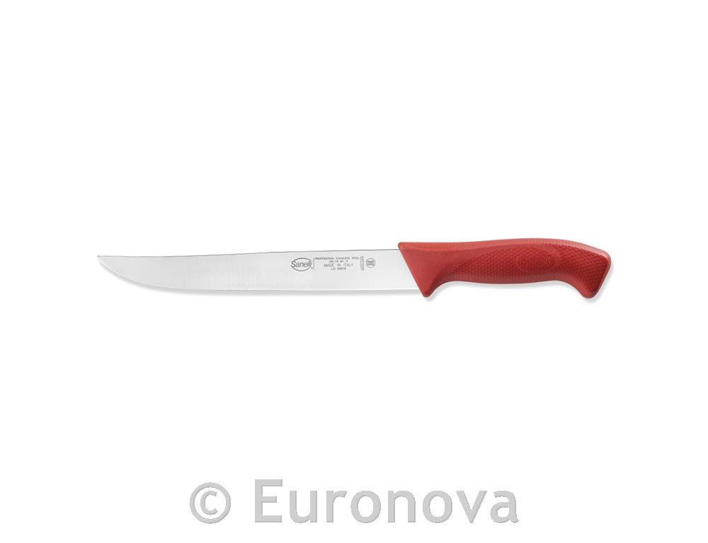 Nož za pečenje / 24cm / crveni / Skin