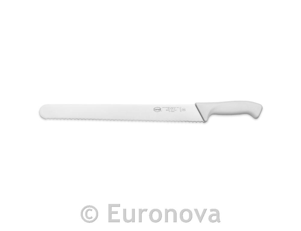 Nož za kruh / 37cm / bijeli / Skin
