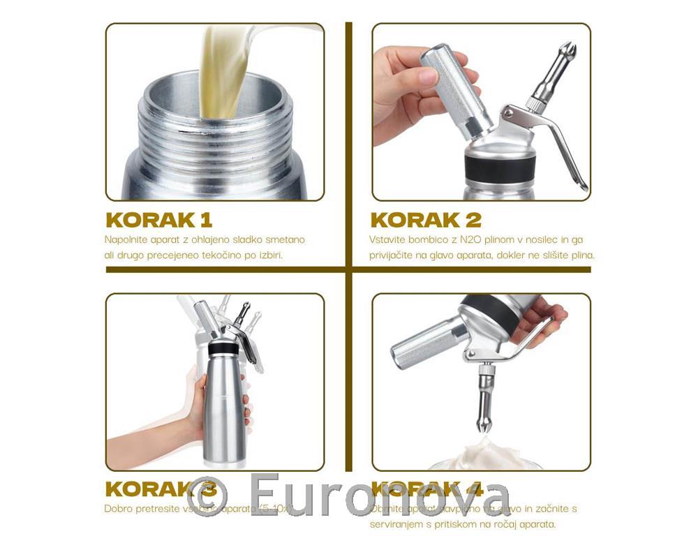 Boca za šlag / Kitchen Line / 0,25l