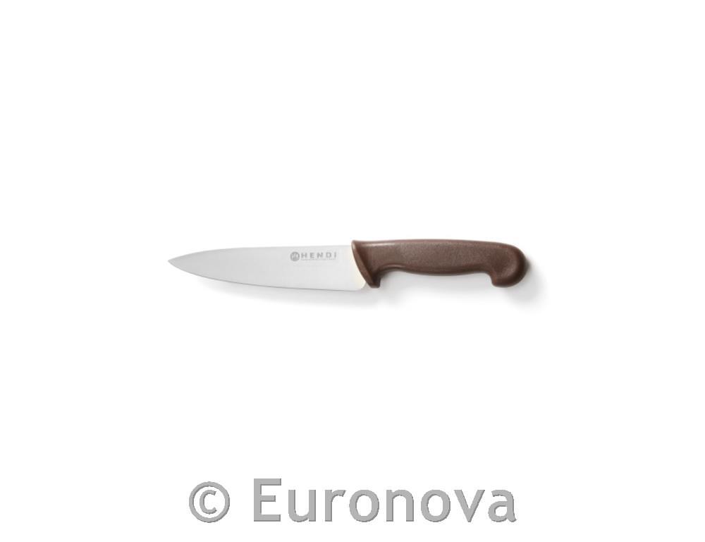 Kuhinjski nož / 18cm / smeđi